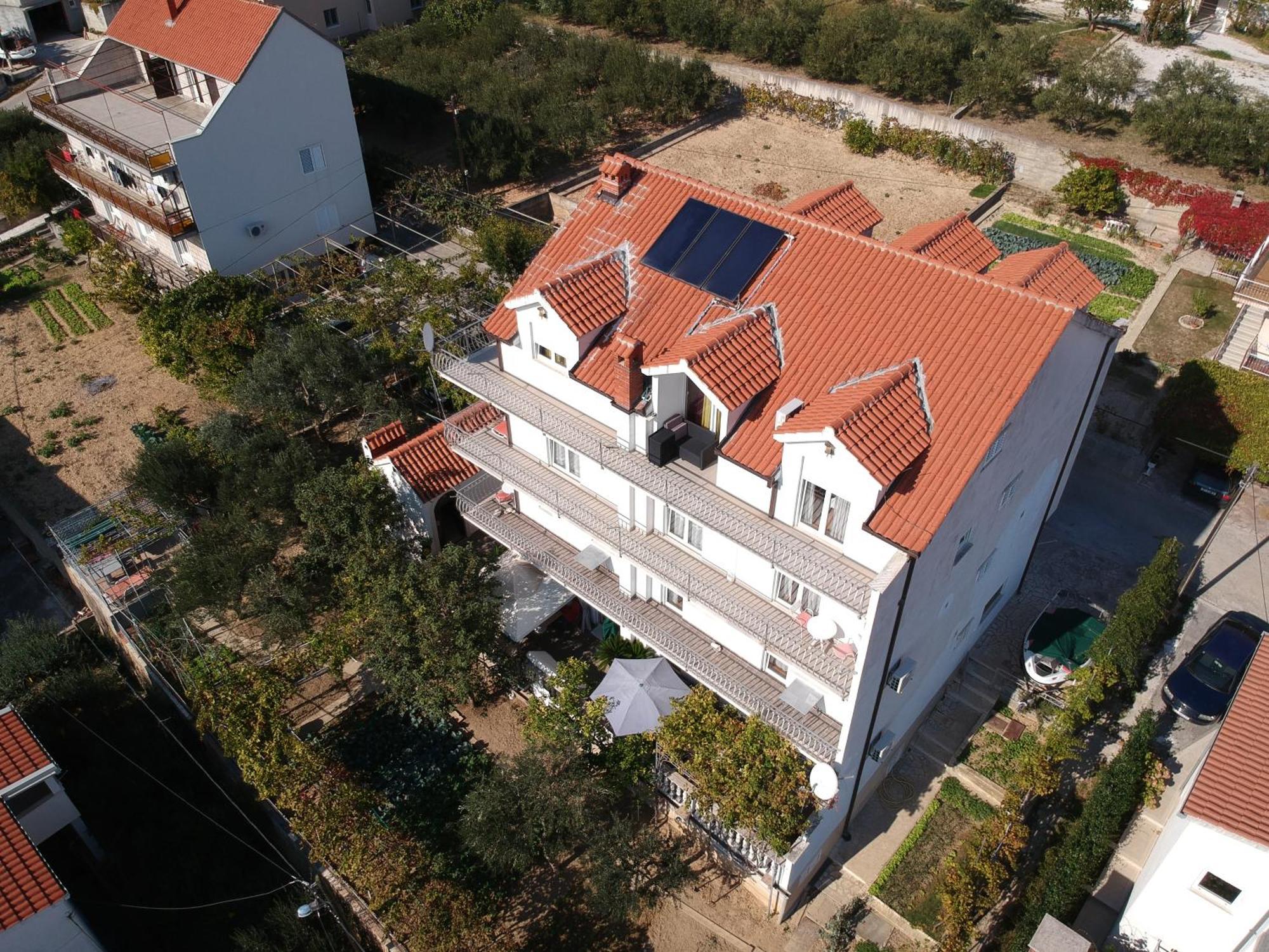 Villa Milic*** Seget Donji ภายนอก รูปภาพ